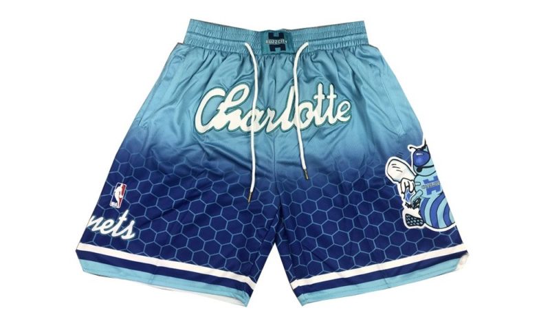 Charlotte Hornets 2021-22 City Edition Blue Shorts