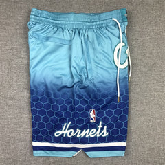 Charlotte Hornets 2021-22 City Edition Blue Shorts