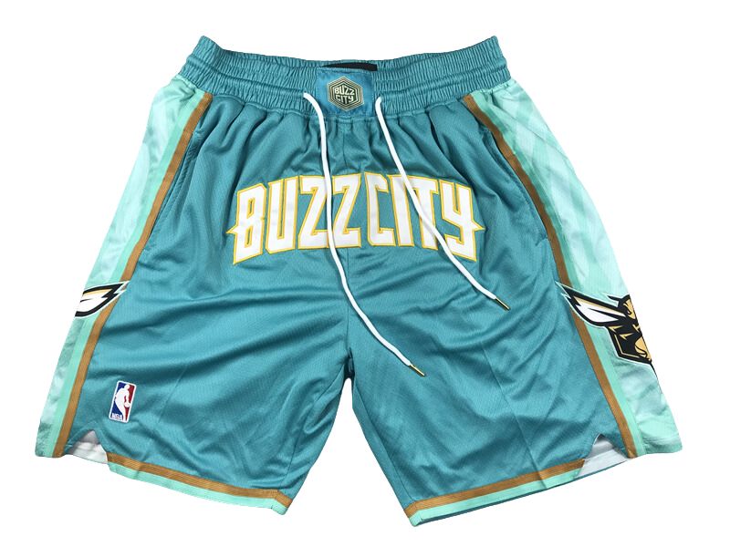 Charlotte Hornets 2023-24 Teal City Edition Shorts