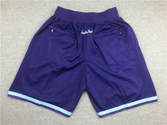 Charlotte Hornets Shorts Purple