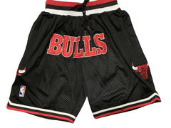 Chicago Bulls Black Basketball Shorts