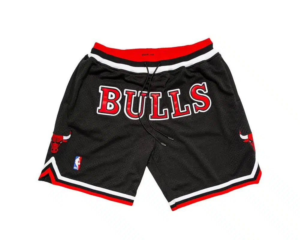 Chicago Bulls Black Basketball Shorts