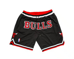 Chicago Bulls Black Basketball Shorts
