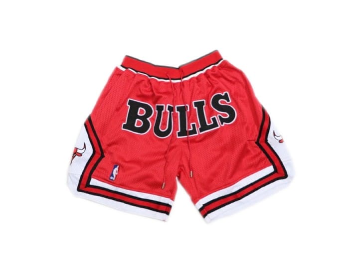 Chicago Bulls Red Basketball Shorts