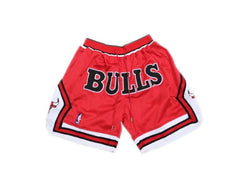 Chicago Bulls Red Basketball Shorts