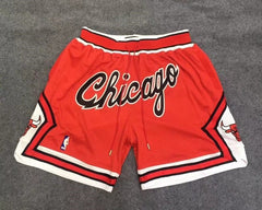 Chicago Bulls Red “Chicago” Shorts