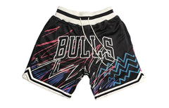 Chicago Bulls Black Sublimated Basketball Shorts