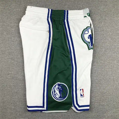 Dallas Mavericks 2022 City Edition Shorts - White