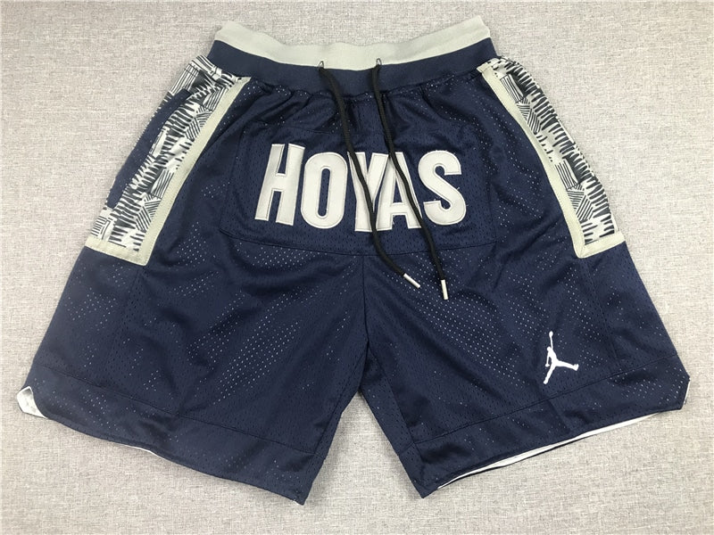 Georgetown HOYAS University 1995-96 Navy Shorts