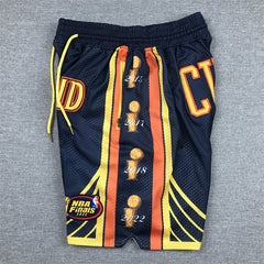 Golden State Warriors 30 Curry Navy Final Shorts