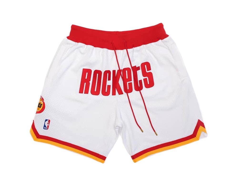 Houston Rockets Shorts White