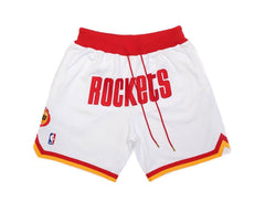 Houston Rockets Shorts White