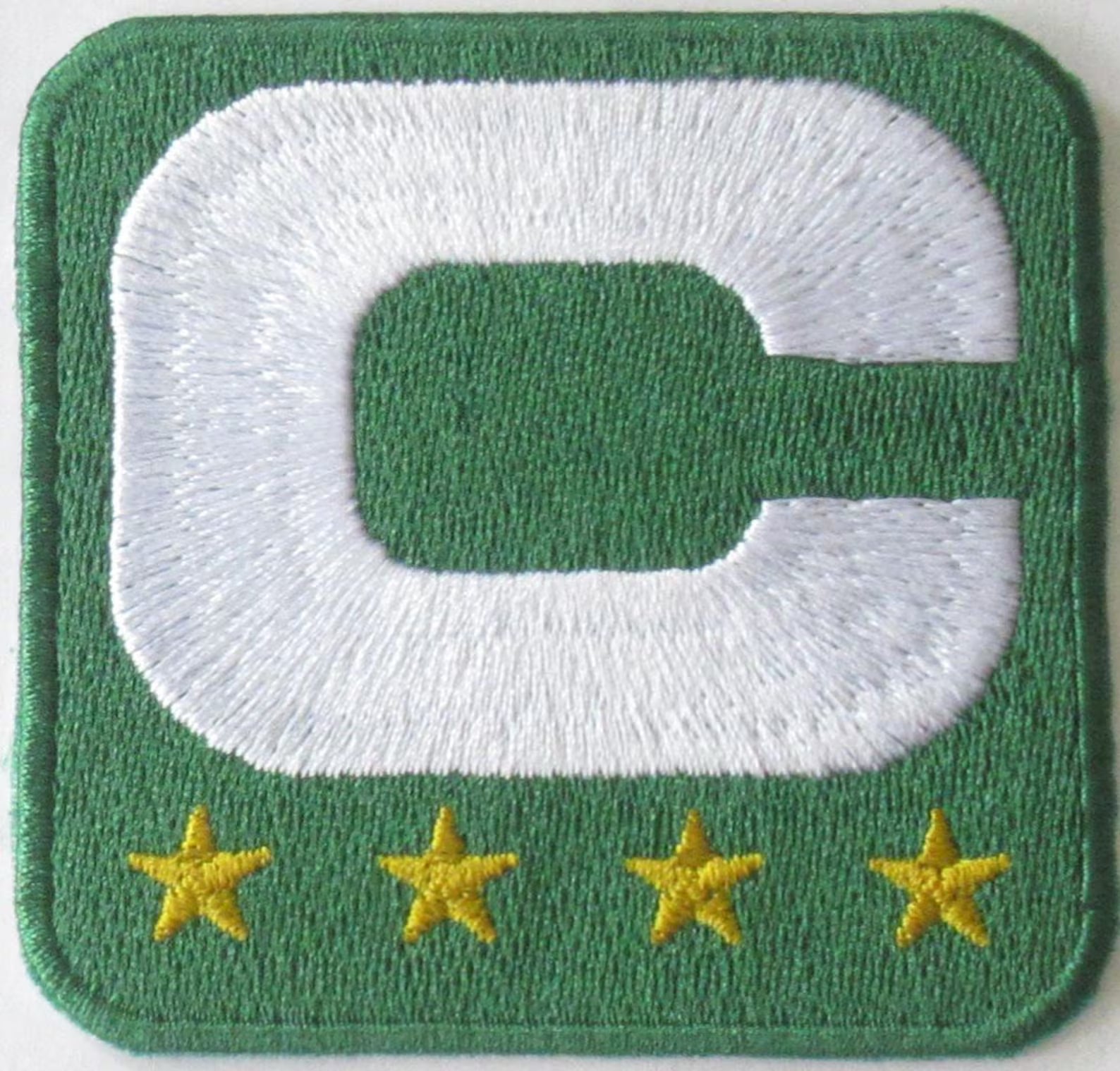 Jalen Hurts Philadelphia 2024-25 Season 4-Star Captain Patch – Kelly Green Iron-On Sewn-On