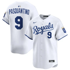 Royals Vinnie Pasquantino White Home Jersey Stitched