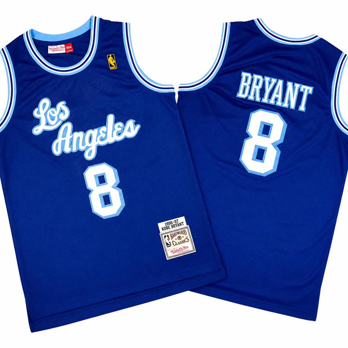 Kobe Bryant 8 Lakers 1996-97 Blue Jersey Stitched