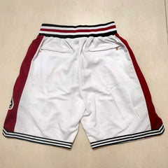 Kobe Bryant 33 Lower Merion White Shorts