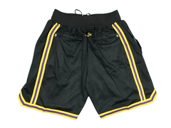 Lakers 8 24 MAMBA Black Shorts