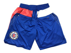 LA Clippers Icon Blue Shorts