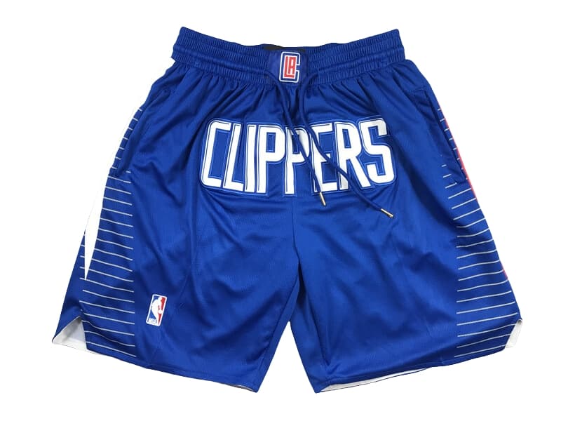 LA Clippers Icon Blue Shorts