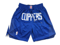 LA Clippers Icon Blue Shorts