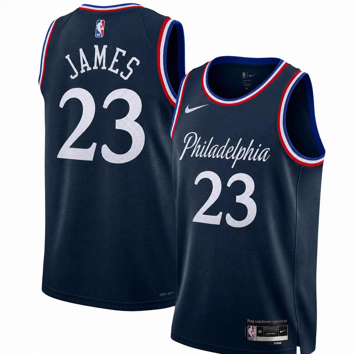 Lebron James Philadelphia 76ers 202526 City Edition Stitched Jersey