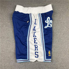 Los Angeles Lakers 1996-1997 LOS ANGELES Royal Blue Shorts