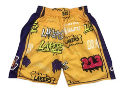 Los Angeles Lakers Slap Sticker Shorts