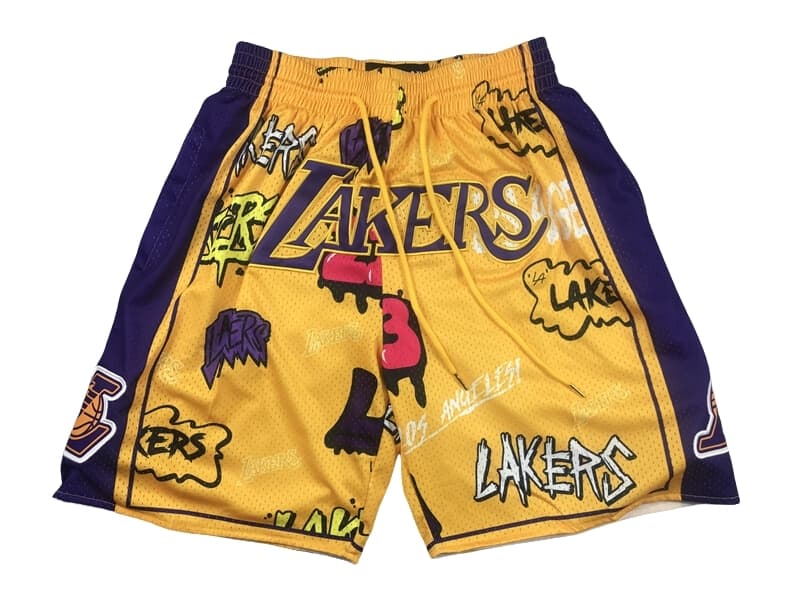 Los Angeles Lakers Slap Sticker Shorts