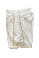 Los Angeles Lakers White MVP Throwback Shorts