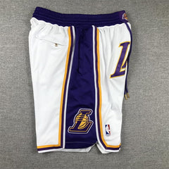 Los Angeles Lakers White Shorts - Association Edition