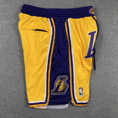 Los Angeles Lakers Yellow Shorts - Icon Edition