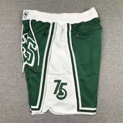 Boston Celtics 2021-22 Kelly Green/White City Edition Shorts