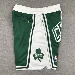 Boston Celtics 2021-22 Kelly Green/White City Edition Shorts