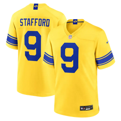 Los Angeles Rams Matthew Stafford Classic Sol Stitched Limited Jersey