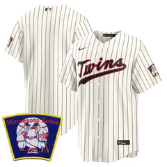 Minnesota Twins Cream 2026 Field of Dreams Stadium Stitched Jersey