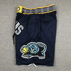 Memphis Grizzlies 2021-22 City Edition Navy Shorts