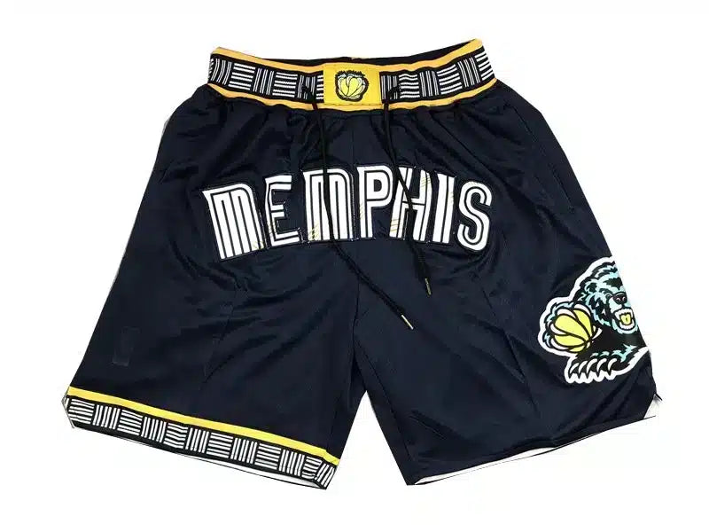 Memphis Grizzlies 2021-22 City Edition Navy Shorts