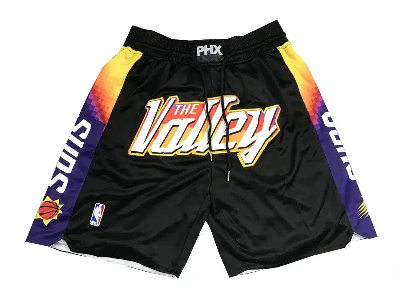 Phoenix Suns Black 2020-21 City Edition Shorts