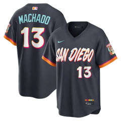 San Diego Padres Manny Machado Obsidian 2026 City Connect Jersey Stitched