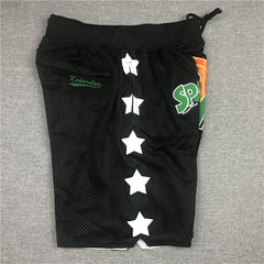 Men's Space Jam Black Basketball Shorts