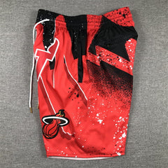 Miami HEAT Hyper Hoops Red Shorts