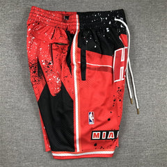 Miami HEAT Hyper Hoops Red Shorts