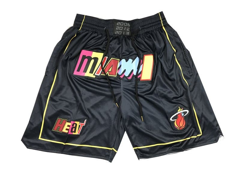 Miami Heat 2022 Black City Edition Shorts