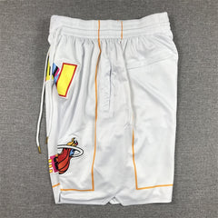Miami Heat 2023 White City Edition Shorts