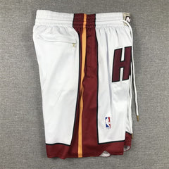 Miami Heat White Shorts - Association Edition