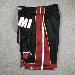 Miami Heat Black Shorts - Icon Edition