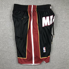 Miami Heat Black Shorts - Icon Edition