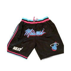 Miami Heat Vice City Black Shorts