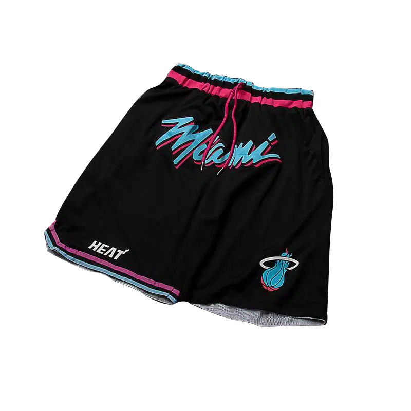Miami Heat Vice City Black Shorts