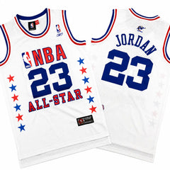 Michael Jordan 23 All-Star East 1988 White Stitched Jersey